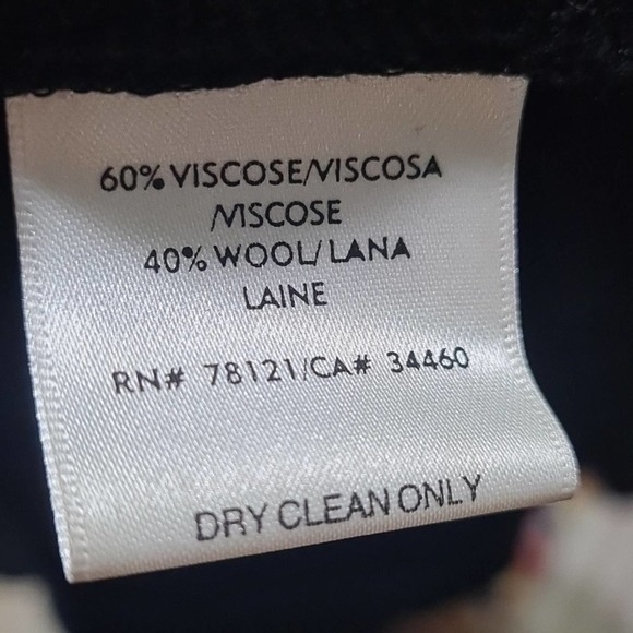 Eileen Fisher Black Skirt Size Small Petite - Picture 4 of 5
